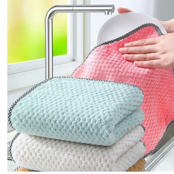 Other - NEWTowels Set(10) Original Packaging 
Home Kitchen Cleaning Towels W/ Lanyard
